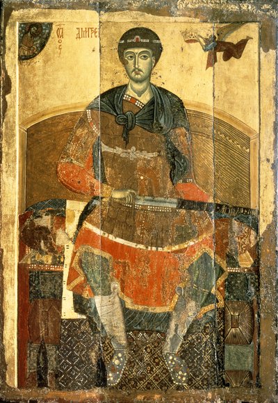St. Demetrius von Saloniki von Vladimir Suzdal School